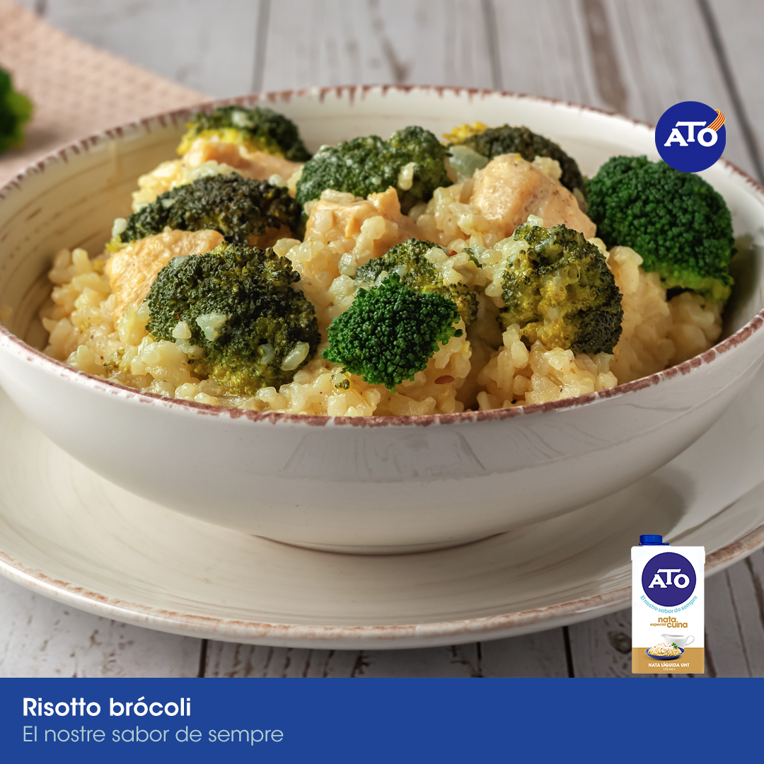 Risotto de brócoli ATO Natura